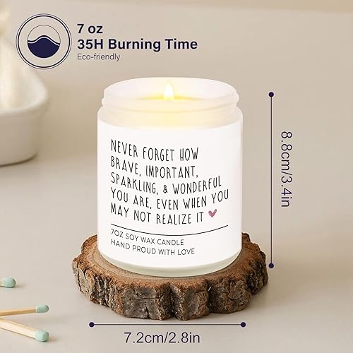 Miniatura 6 de Velas perfumadas  Regalos inspiradores para mujeres, regalos de cumpleaños para ella, alientoanimaciónregalos motivacionalespositivos para amigos,