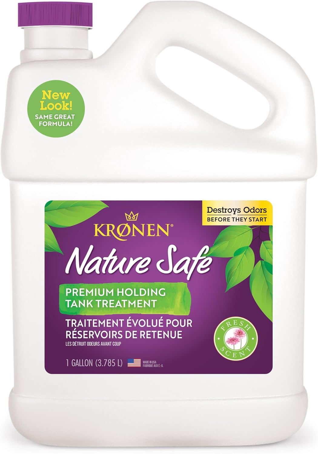 PROPACK Kronen KHT003 Slant Handle Holding Tank Treatment - 128 oz.