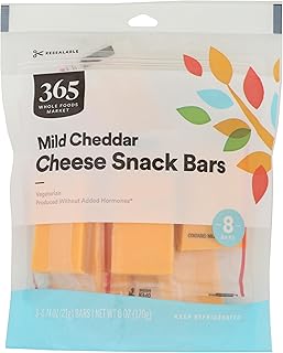 365 Everyday Value, Mild Cheddar Colored 12/6/1 oz. Sticks - rBGH Free, 6 oz