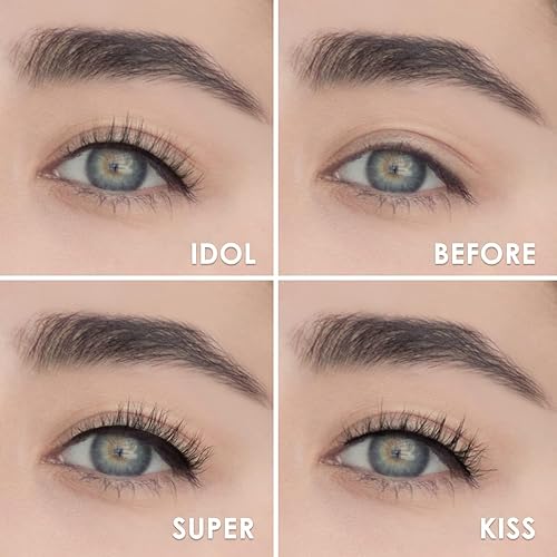 Miniatura 4 de Barbiely - 3 pares de pestañas de visón de 0.551 in, pestañas de piel de visón siberiano 100% real, aspecto natural de ojos de gato, totalmente