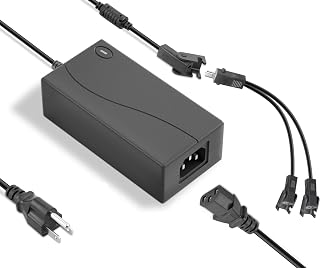 Power Recliner Power Supply, 29V 2A, Recliner Power Cord Replacement, Universal 2 Pin Y Splitter Electric Recliner Power Cord for Recliner Chair Reclining Sofa Furniture Couch Standing Desk 【10ft】