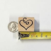Vista 5 de Valentine's Hearts Rubber Stamps