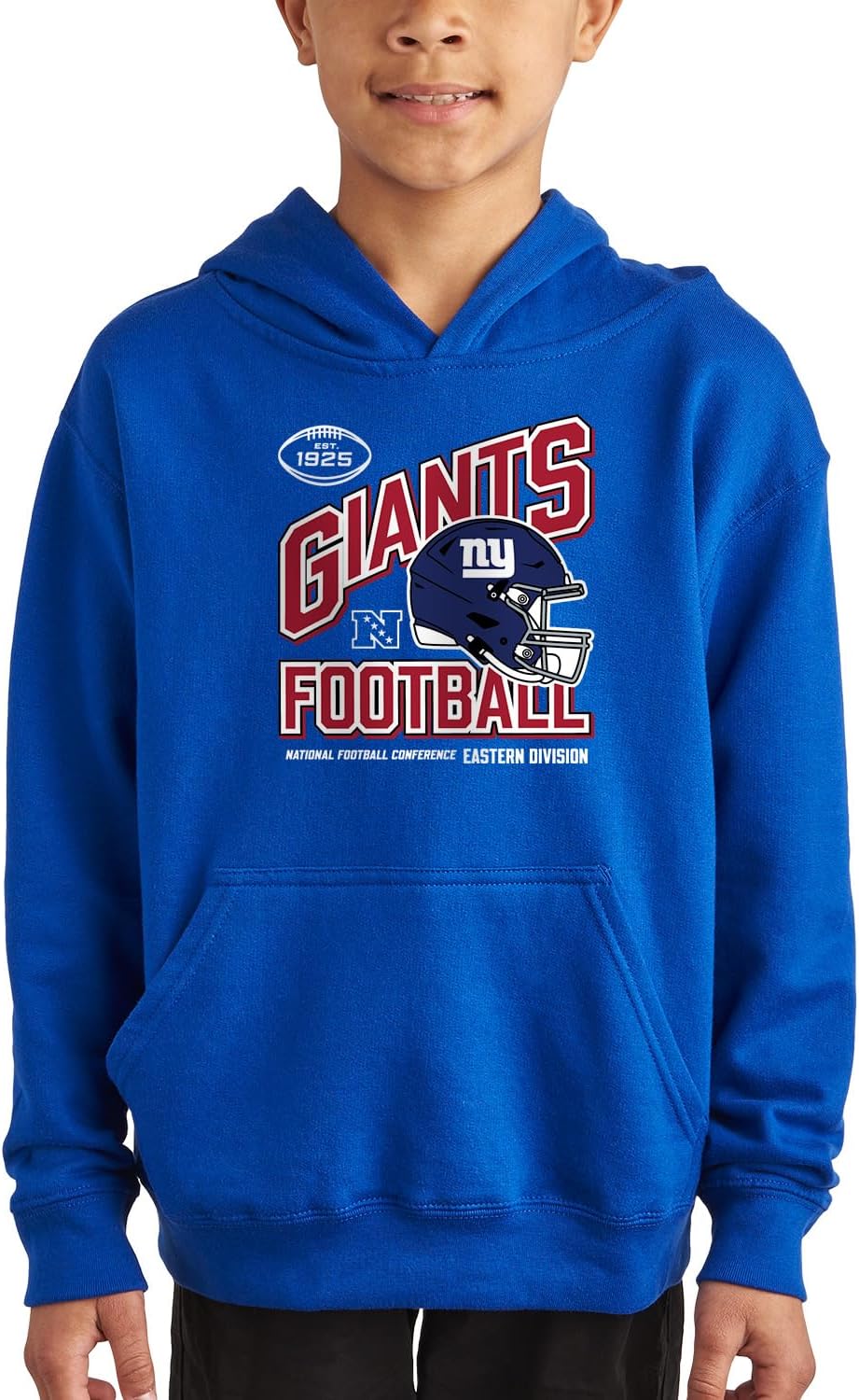 Junk Food NFL - Angle Helmet - Unisex Youth Hoodie