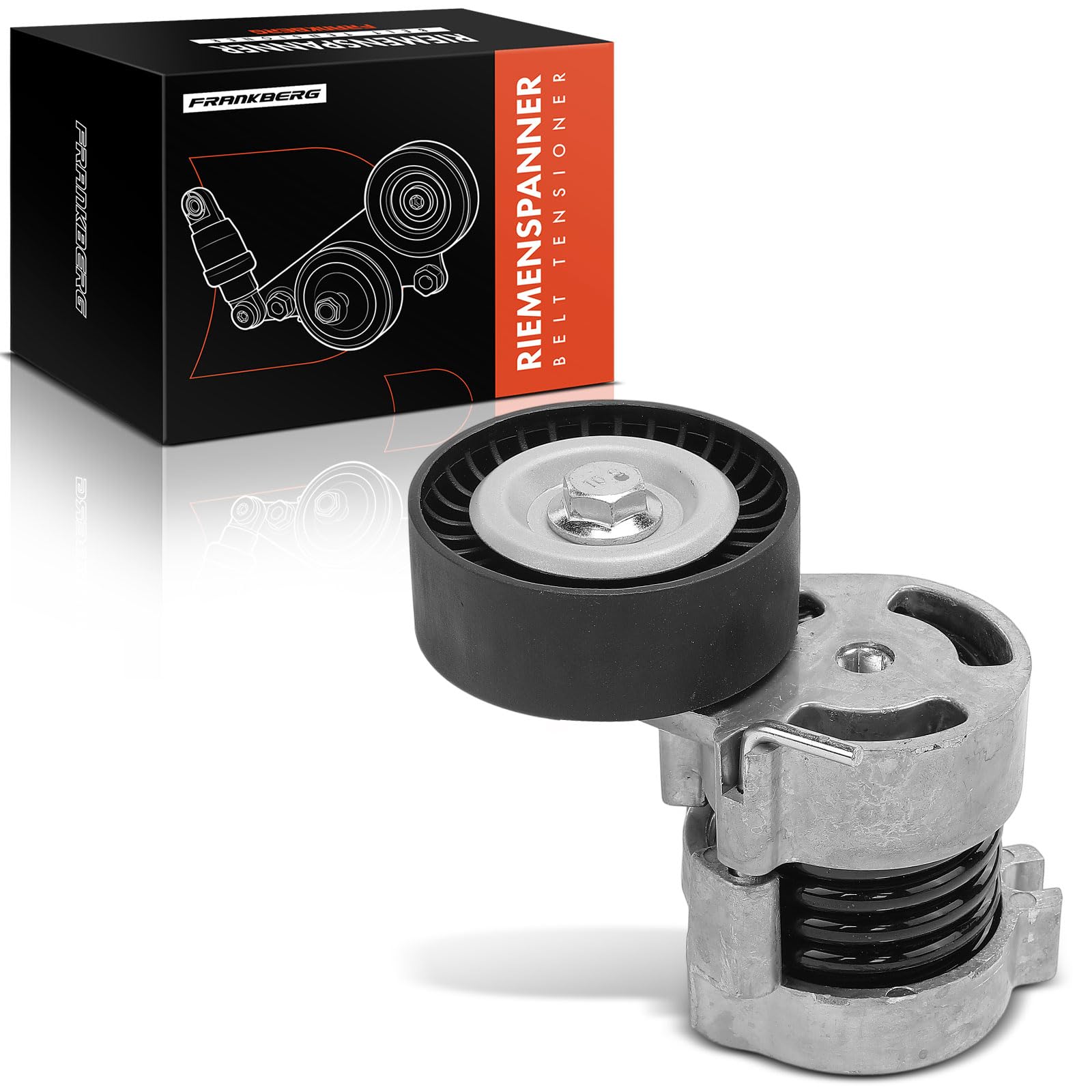 Frankberg Riemenspanner Keilrippenriemen für 1er E81 E87 E88 3er E46 E90 E91 5er E60 X1 E84 X3 E83 Z4 E85 Benzin 2000-2015 11287524267