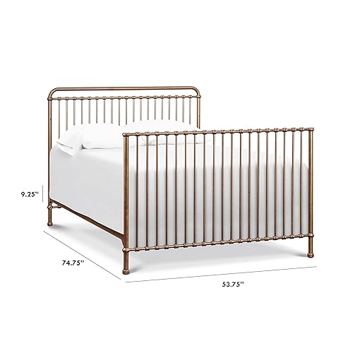 Miniatura 2 de Namesake Winston - Kit de conversión de cama tamaño matrimonial en oro vintage