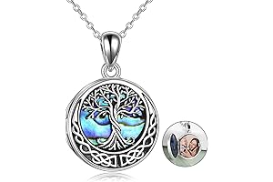 Exquisite Tree of Life Locket Necklace: A Personal Keepsake for Timeless Treasures