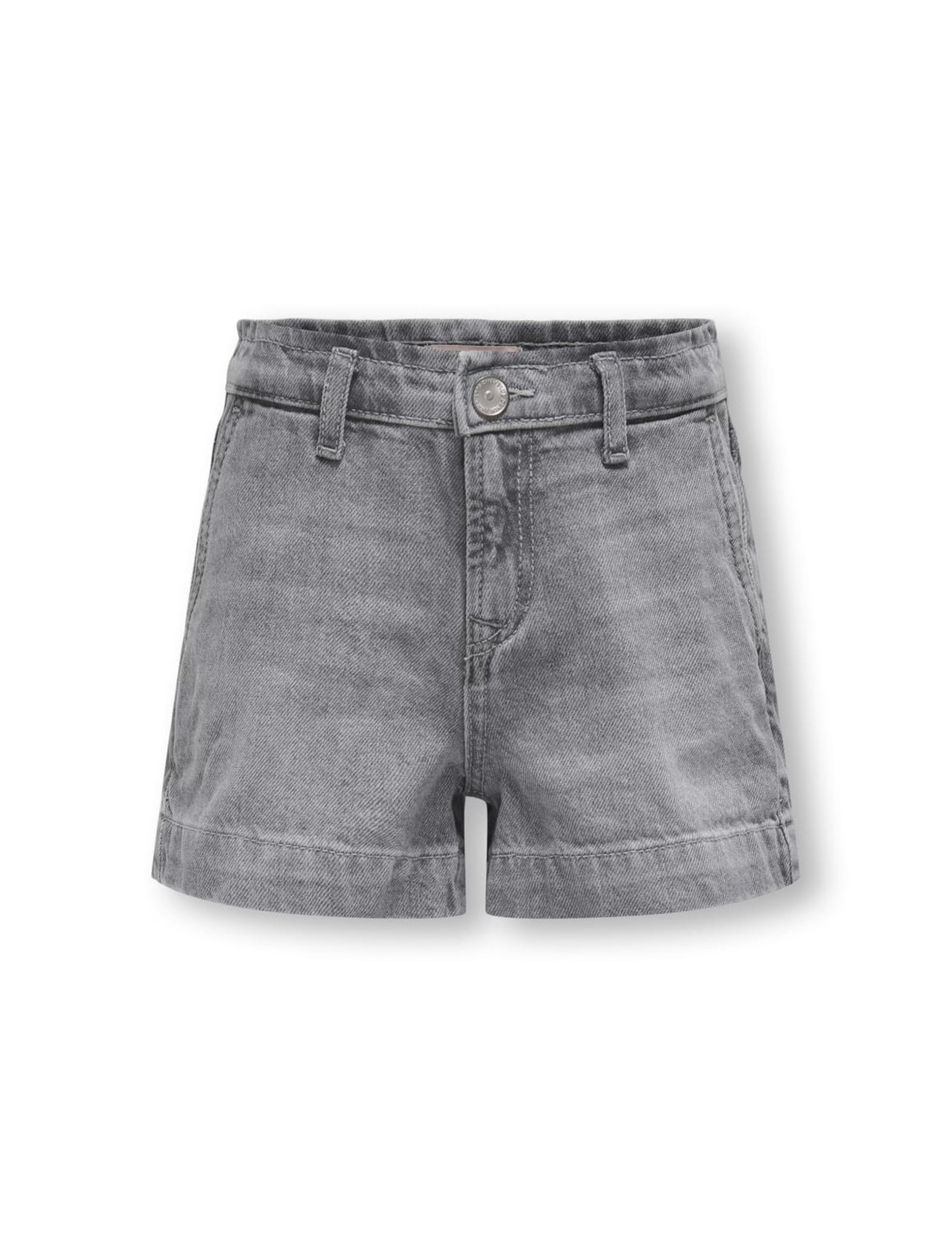 KIDS ONLY Womens Kogcomet Wide Shorts DNM Mat624 Noos, Medium Grey Denim, 164 UK