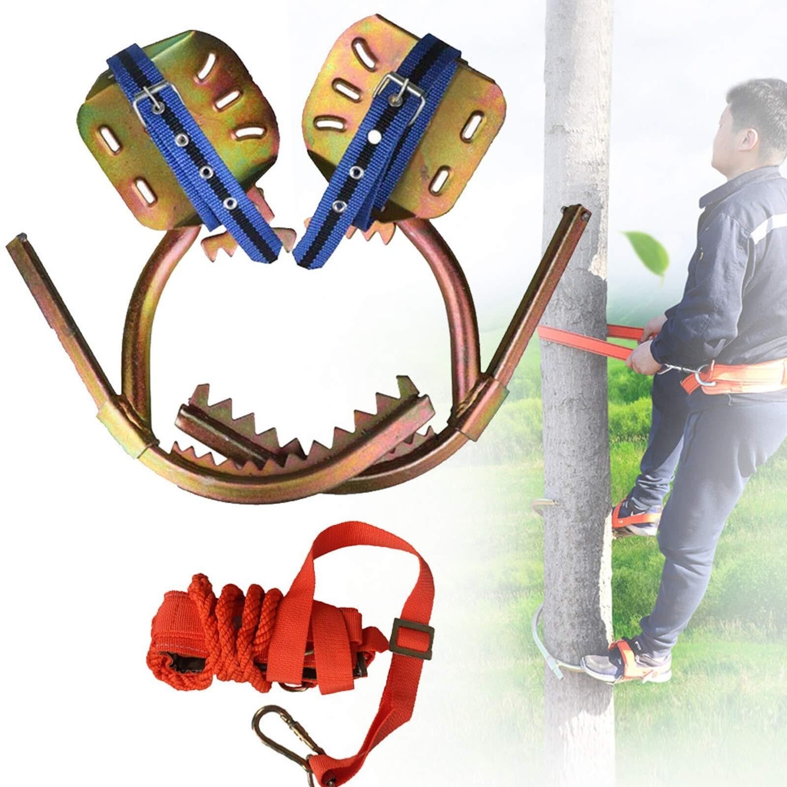 Pointes d'escalade pour aventuriers et élagueurs avec ceinture TY