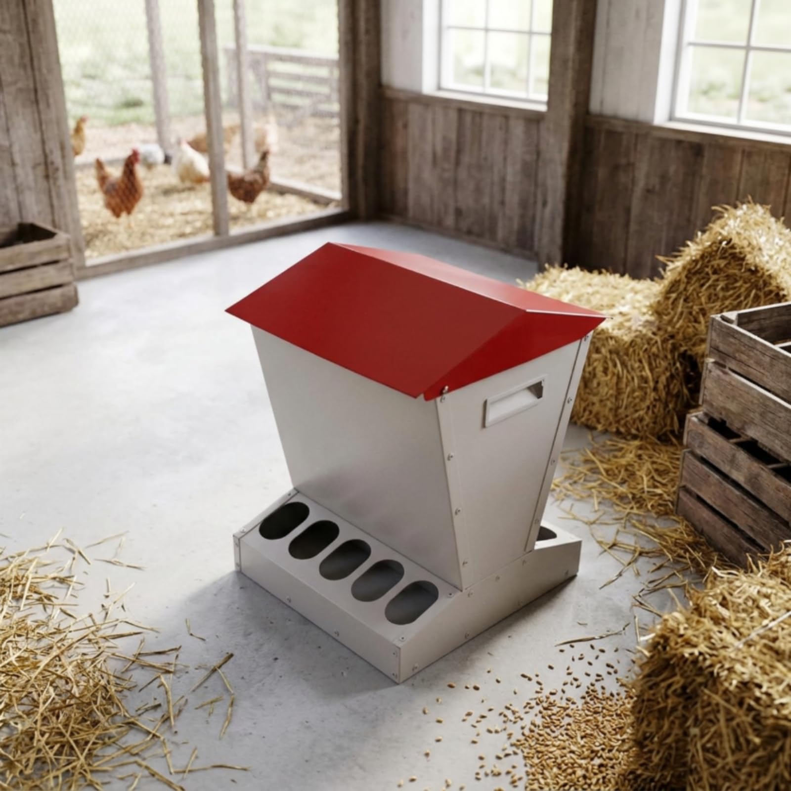 Mangiatoia per Galline Sospesa