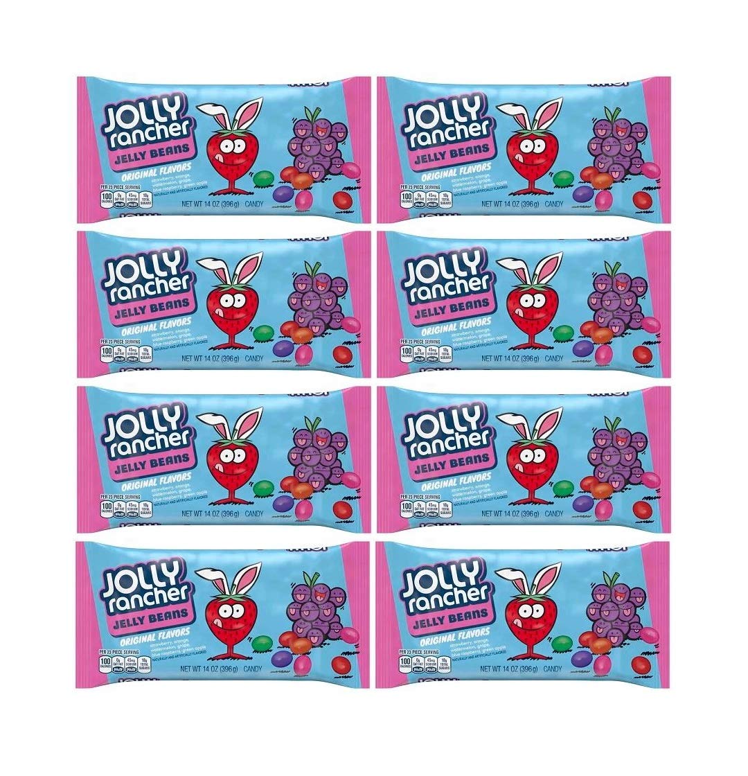 Jolly Rancher Jelly Beans, 14Ounce Bag (Pack of 8