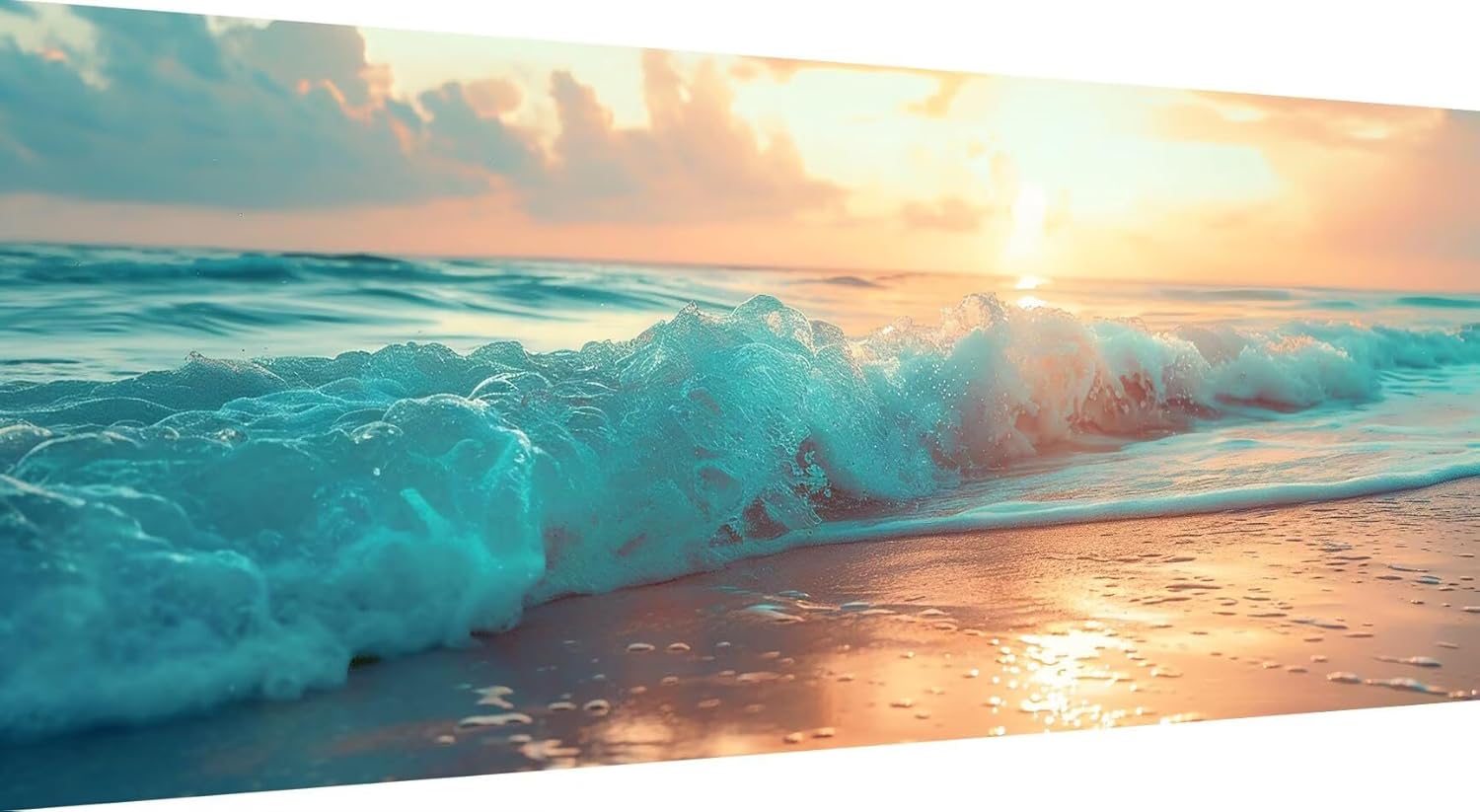 ダイヤモンドアート 日没 ダイヤモンドアート キット 風景 ダイヤモンド アート 250x100cm 四角 ビーズアート 全面貼り付