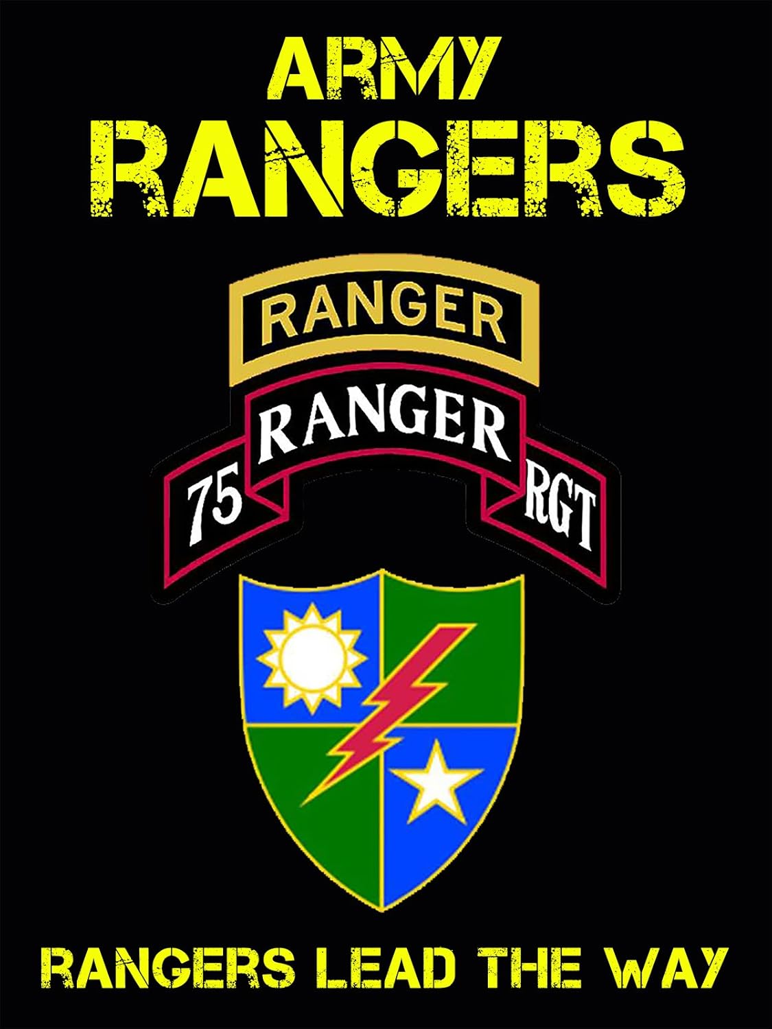 Amazon.com: Army Rangers Poster Army Rangers Motivation Army Poster ...