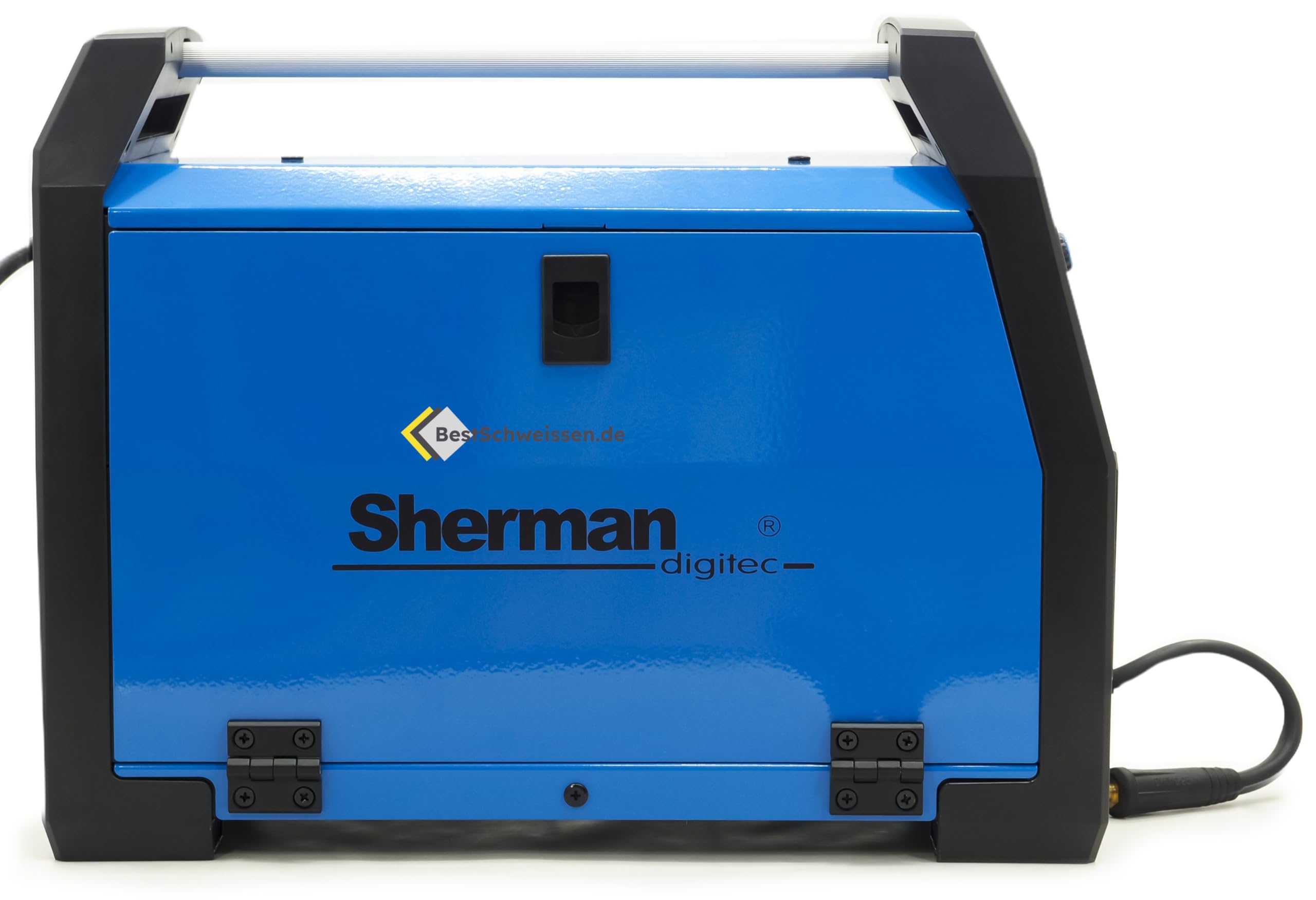 Sherman DIGIMIG 202 M-Power - Soldadora sinérgica MIG/MAG con 200 A para soldadura segura y precisa: Inverter técnica para acero, aluminio y más Bestschweissen.de