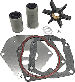 Boat Marine 821354A2 Water Pump Impeller Repair Kit for Mercury 25 30 40 45 50 HP Outboard Replacement 821354A1 18-4531