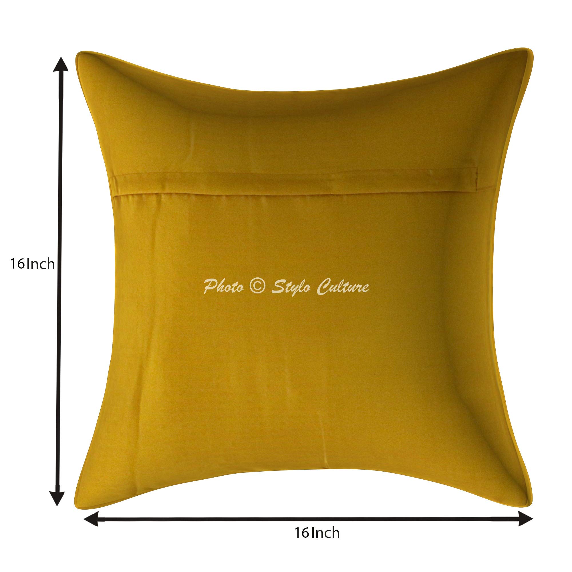 Stylo Culture Bohémien Fodere Per Cuscini 40x40 cm Decorazione Per La Casa Poltrona Pavone Danzante Jacquard Rosso Quadrato Cerniera 16x16 pollici Federe Per Cuscino Camera Da Letto - 5 pezzi