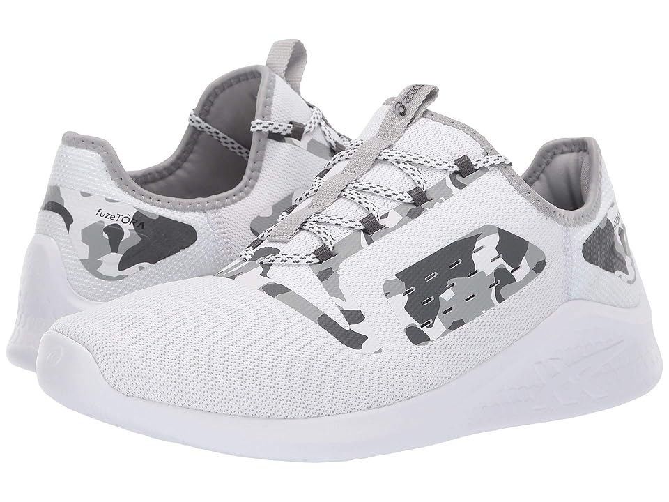 

ASICS fuzeTORA (White/Mid Grey/Black) Men's Running Shoes