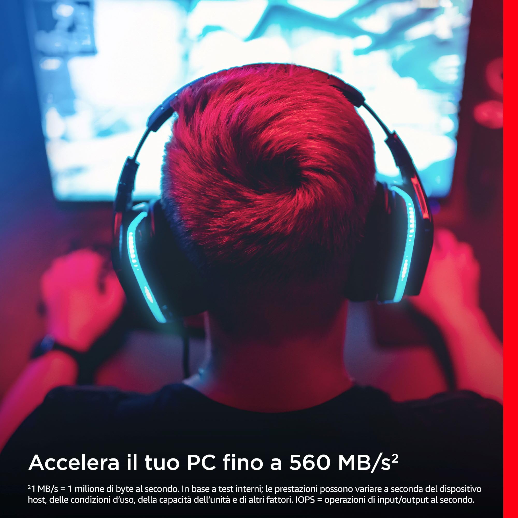 SanDisk Ultra 3D SSD 4TB, con velocità di lettura fino a 560MB/sec, SATA 2.5"