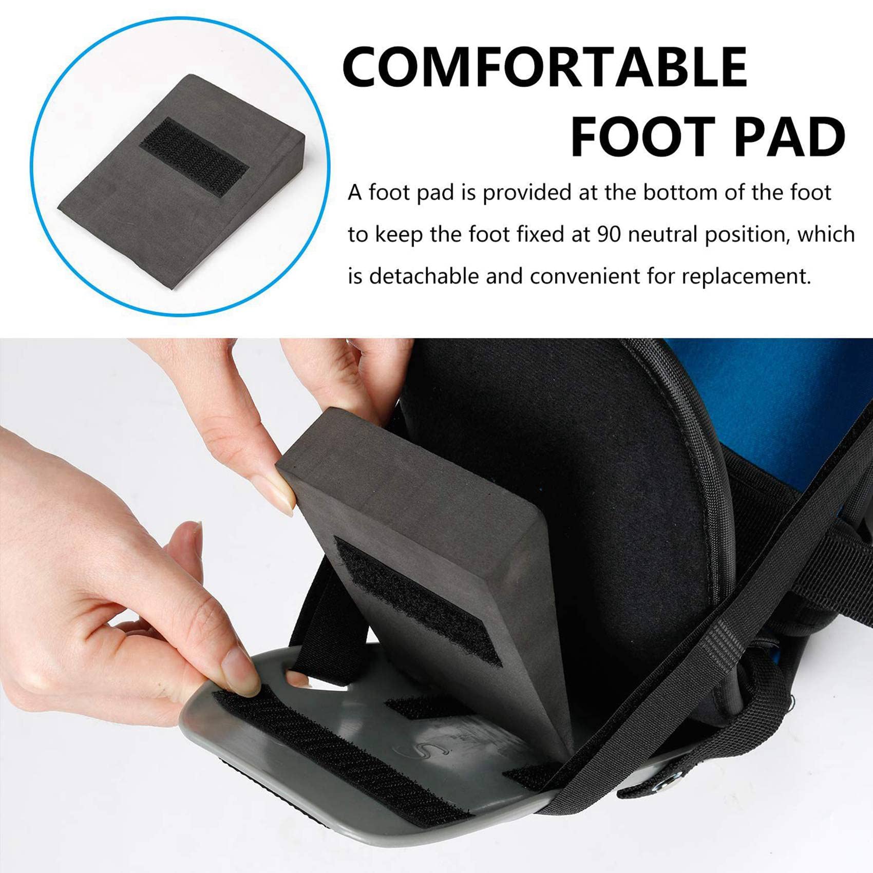 4X Férula para Fascitis Plantar, Soporte para Pies, Soporte para Tendinitis, para El Tendón de la Fascia Y El Estiramiento de la Pantorrilla, Hueso del Talón S