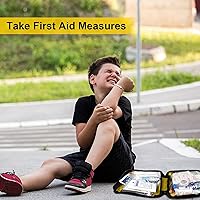 Vista 4 de Kit de Repuesto de Primeros Auxilios Pequeño de 300 Piezas para Viajes Mini Camping Kits de Primeros Auxilios de Emergencia Senderismo Supervivencia