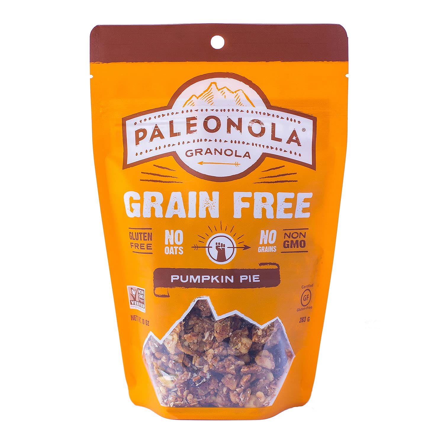 PaleonolaGrain Free Granola Pumpkin Pie Flavor – Non-GMO, Grain, Soy, Gluten, Dairy Free – Low Carb Protein Snack For A Healthy Breakfast
