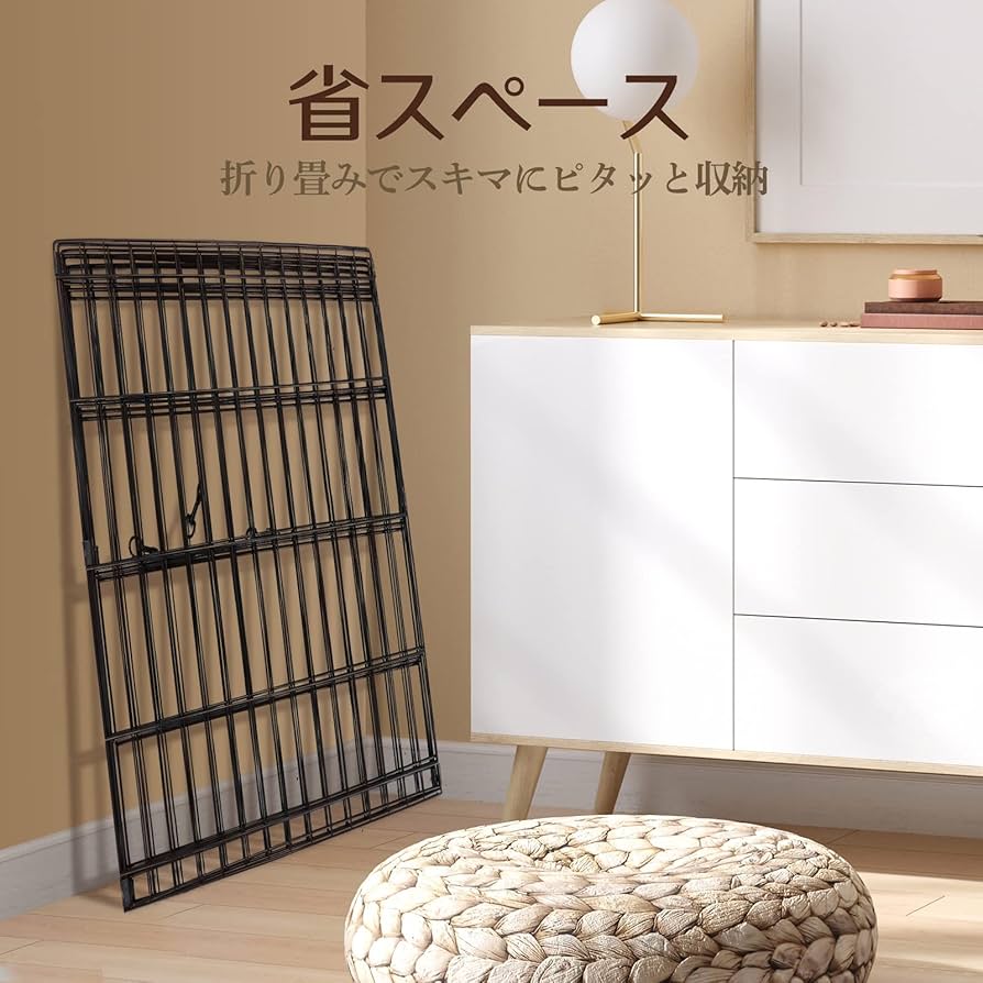 【小動物におすすめ！】ペットサークル 透明　脱走防止 軽量 持ち運び便利 小動物におすすめ！】ペットサークル 透明 脱走防止 軽量