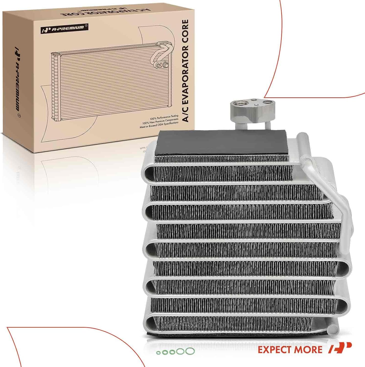 A-Premium AC Evaporator Core Compatible with Mitsubishi Galant 1989 1990 1991 1992 1993