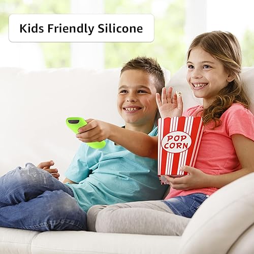 Miniatura 3 de Paquete de 2 fundas para control remoto para Roku, cubierta de batería para TCL Roku Smart TV Steaming Stick Remote, funda protectora de silicona,