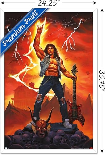 Vista 75 de Trends International Netflix Stranger Things: Season 4 - Póster de Rock On Wall de 22.375 x 34 pulgadas, versión premium sin marco