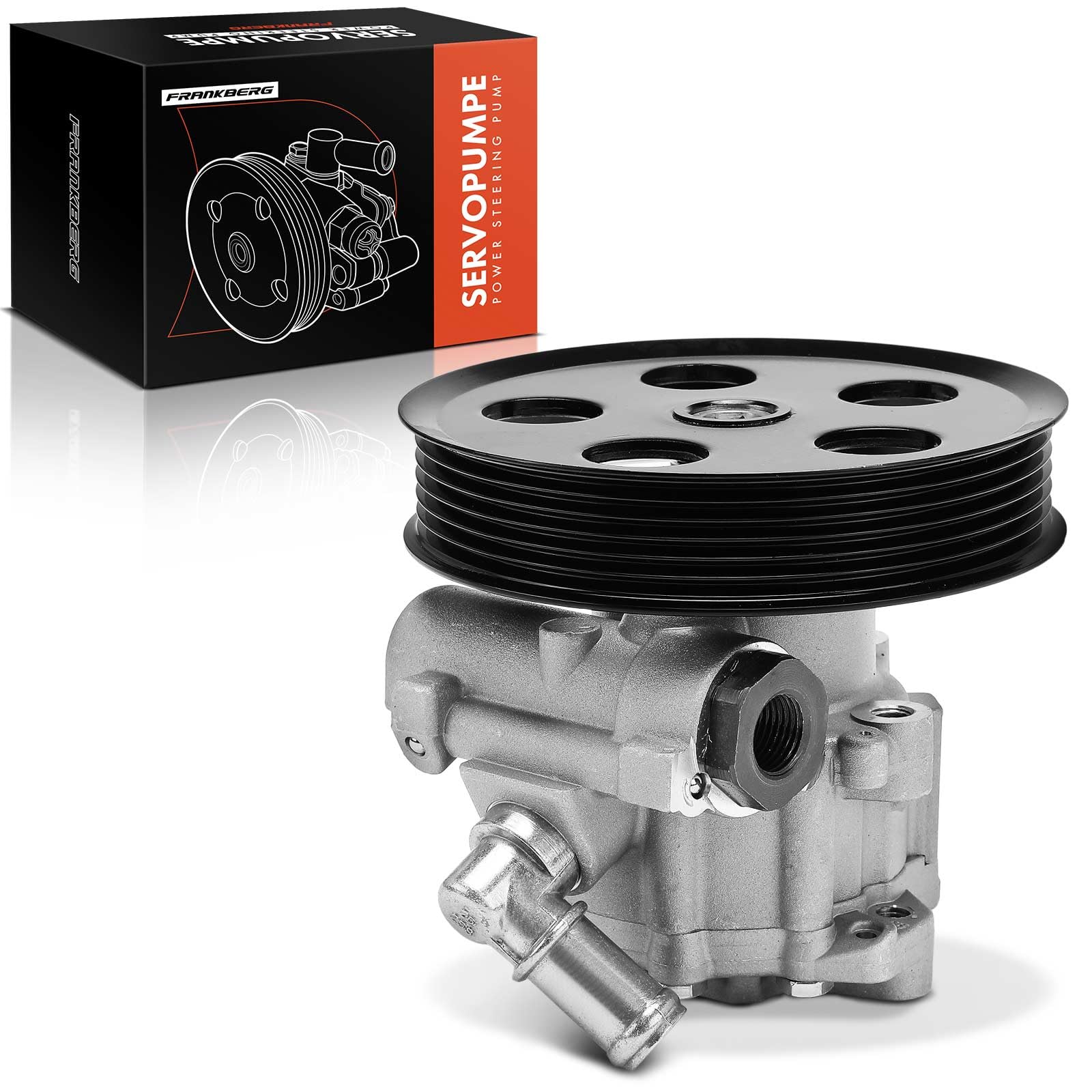 Frankberg Bomba de la dirección asistida Compatible con A4 8E2 A4 Avant 8E5 A4 Avant 8ED A4 8EC A6 4B2 4B4 Replace# 21-5352