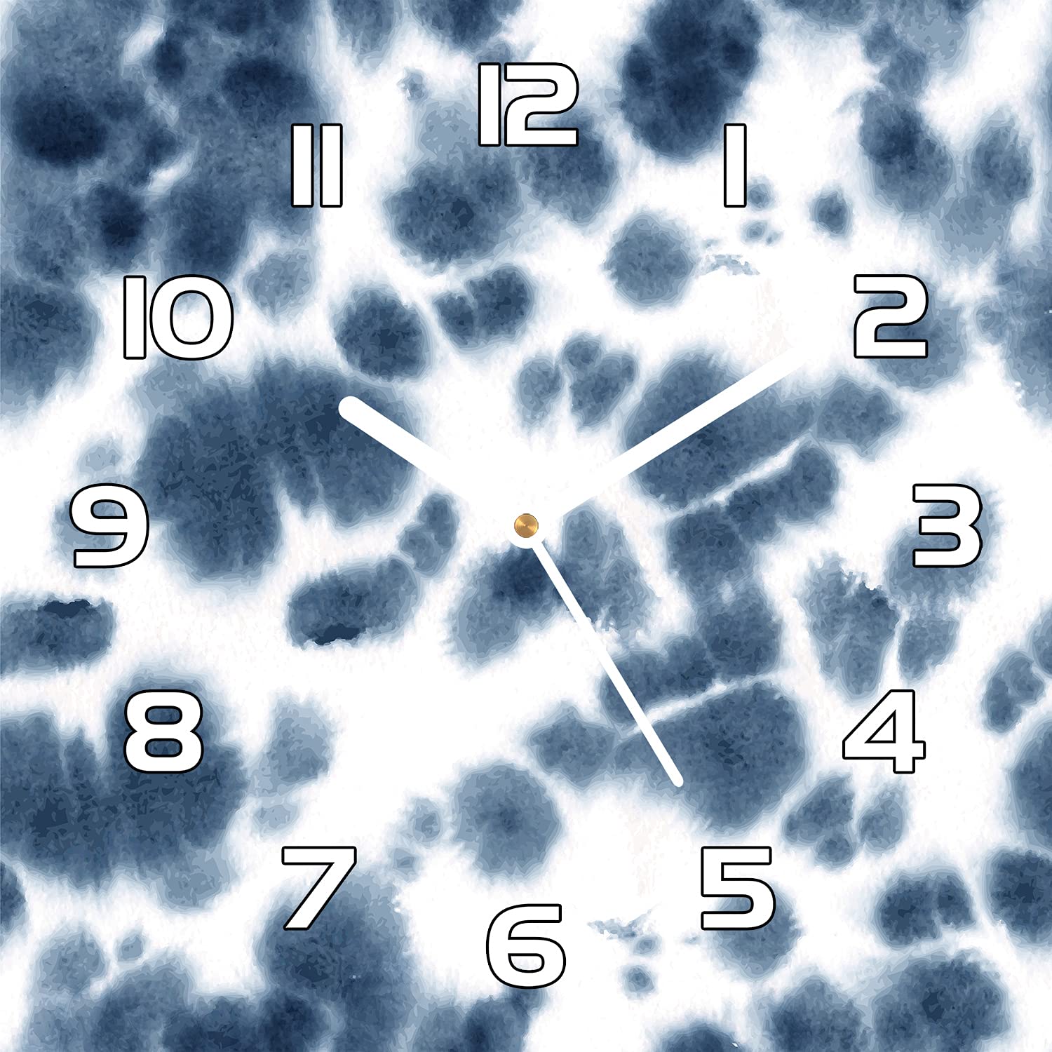 Horloge en verre murale pour rompre la monotonie de vos murs de salon et de cuisine