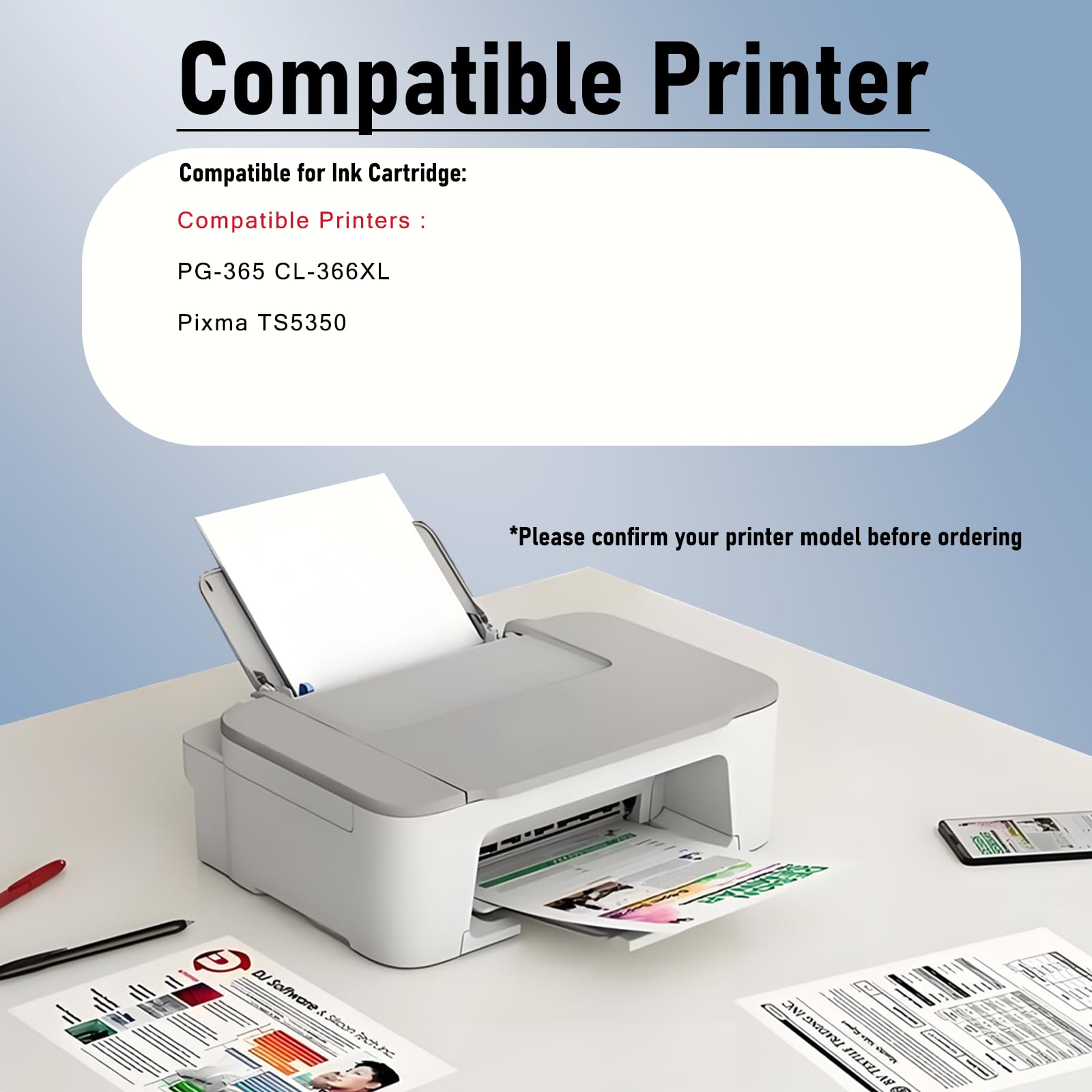 Amazon.com: PG-365XL CL-366XL Ink Cartridges Compatible for Canon