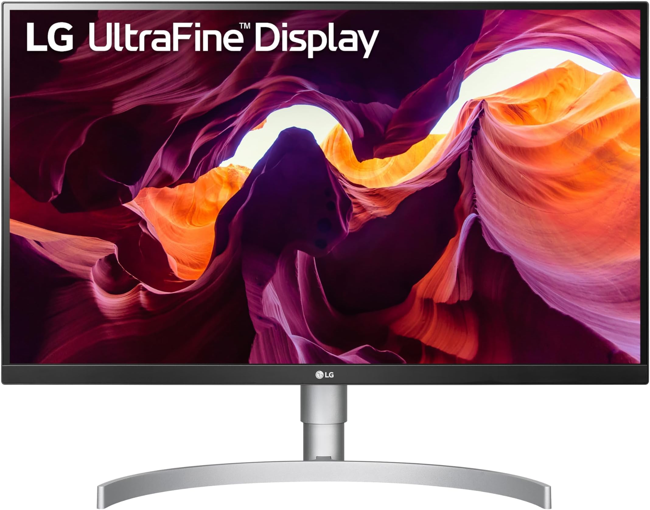 LG 27UL850-W 27 Inch UHD (3840 x 2160) IPS Display with VESA Display HDR 400 and USB Type-C Connectivity, White