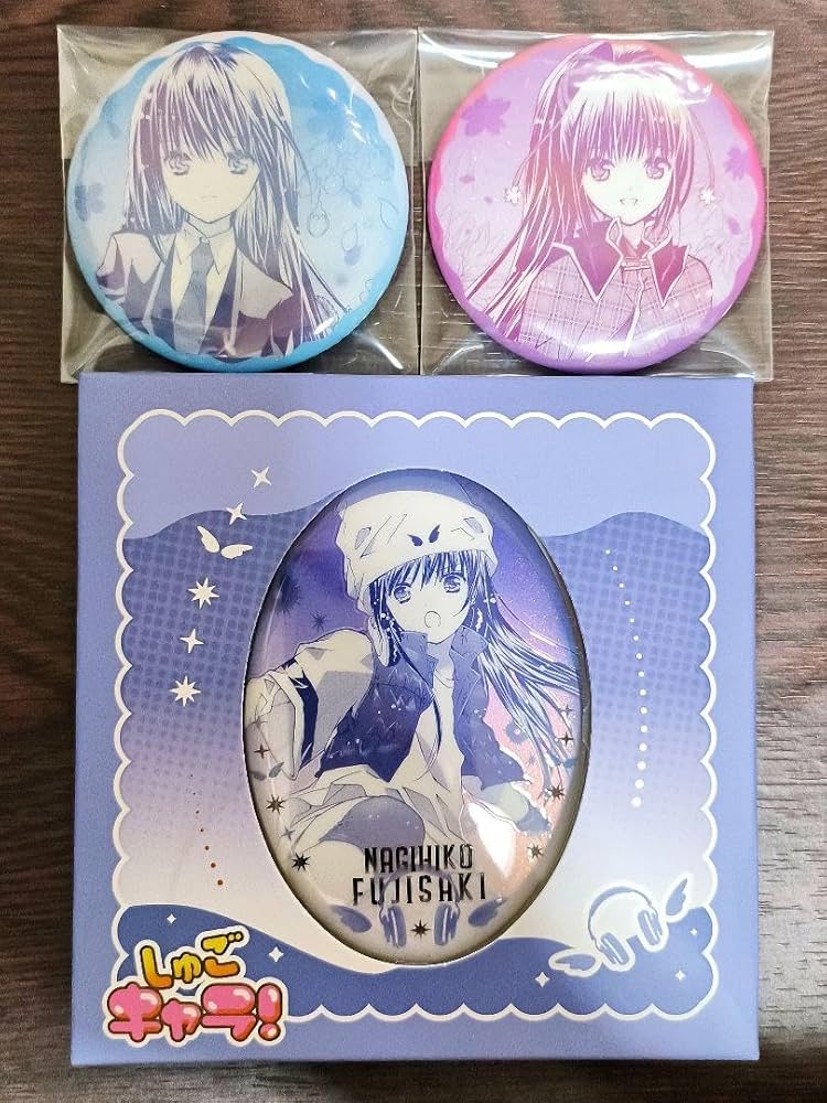 Amazon.co.jp: しゅごキャラ 藤咲なぎひこ なでしこ 缶バッジ