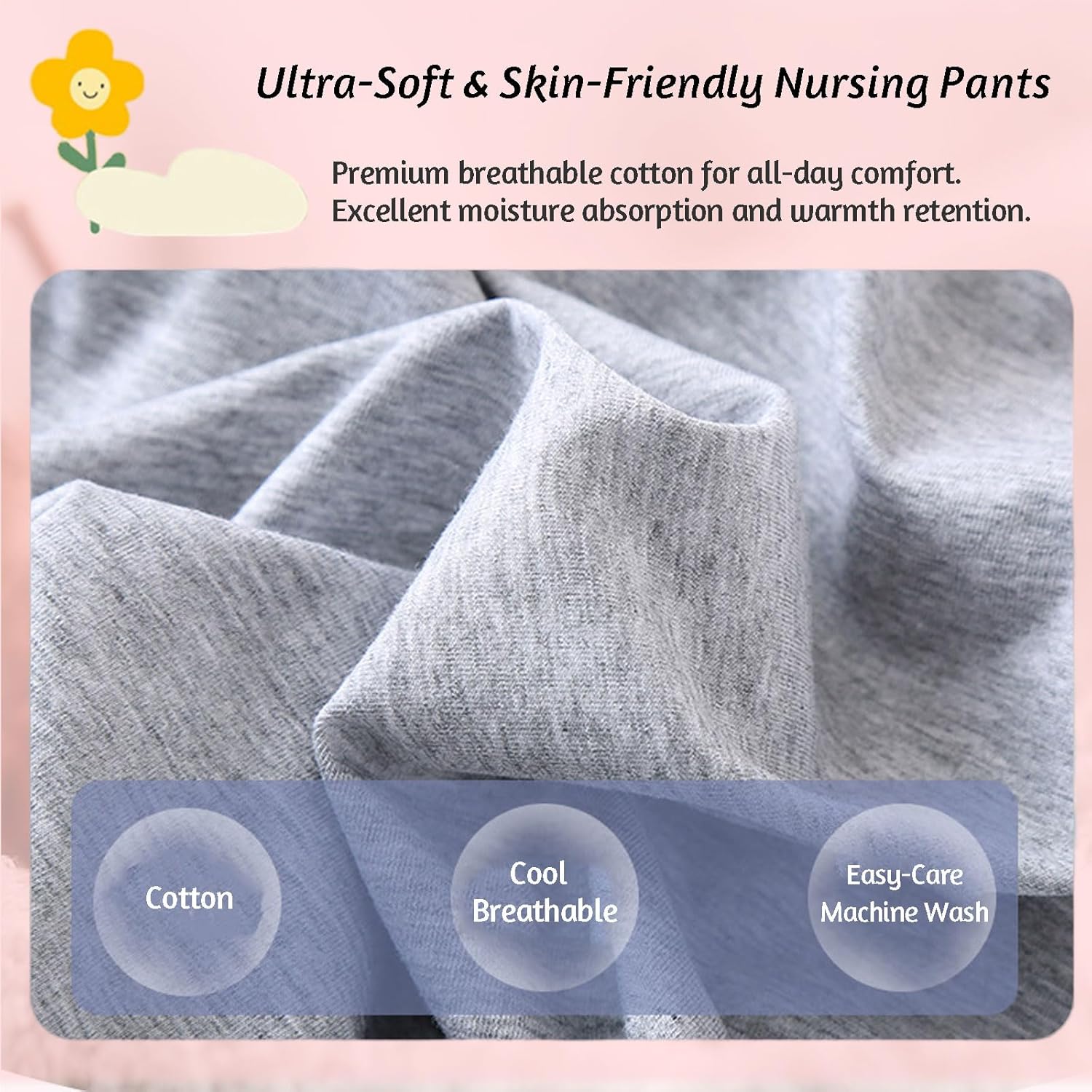 Tear Away Womens Surgery Recovery Outfit Modal Post Op Clothing for Bedridden Patients Comfortable Soft(Beige,L) - Image 4