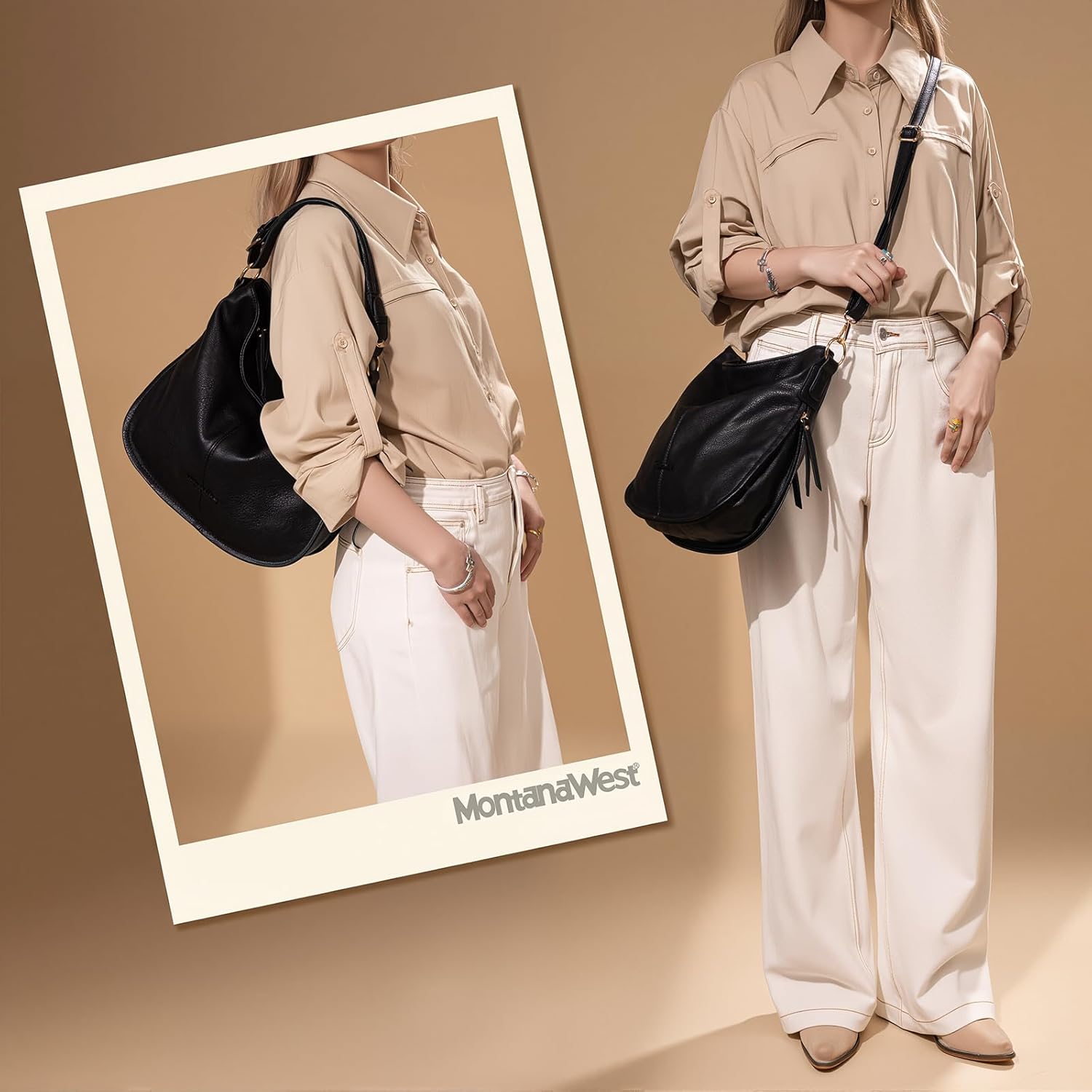 Montana West Hobo Bags for Women Shoulder Purses and Handbags - Image 2