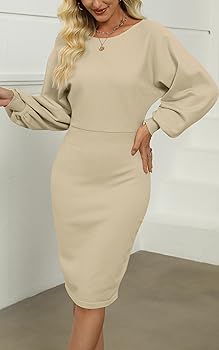 【最終値下げ】Puff Sleeve Cable Knit Dress Puff Sleeves Cable Knit Babydoll Dress – Penelope The Label