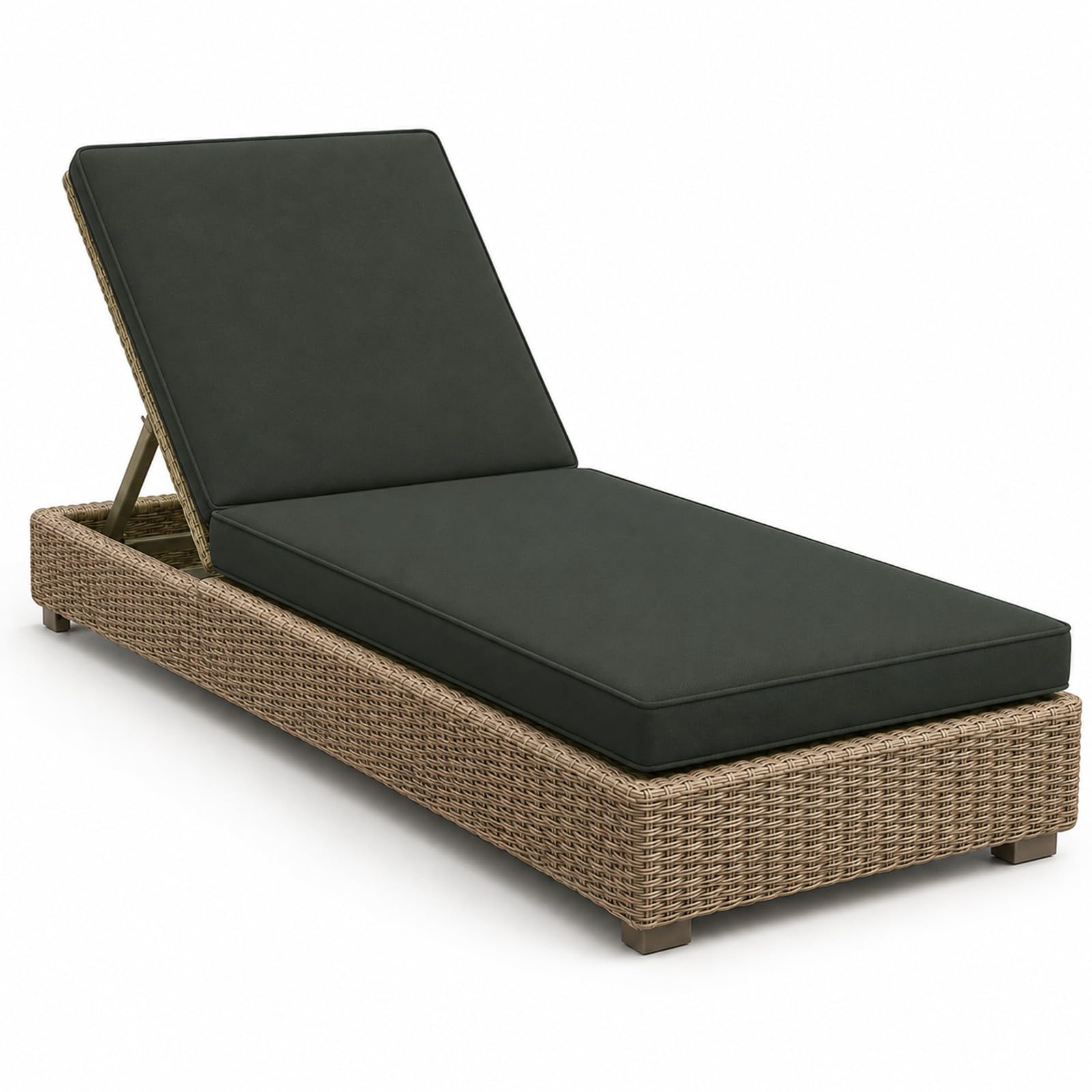 PTKG Sunlounger Cushion Double Piping Sun Lounger Cushions Only