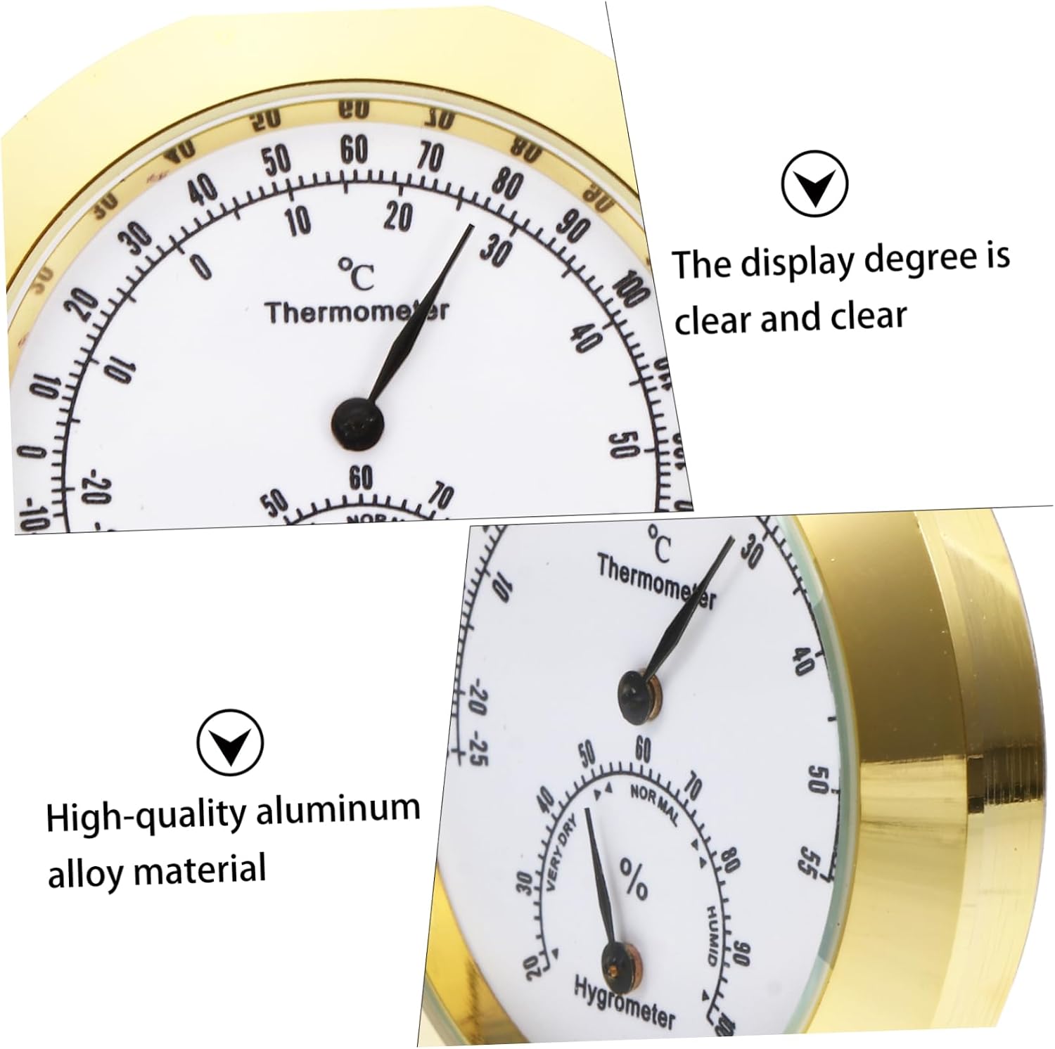 Violin Hygrometer Thermometer Durable Accurate Temperature Humidity Gauge for Instrument Care Easy to Use Maintain for Guitar Cases