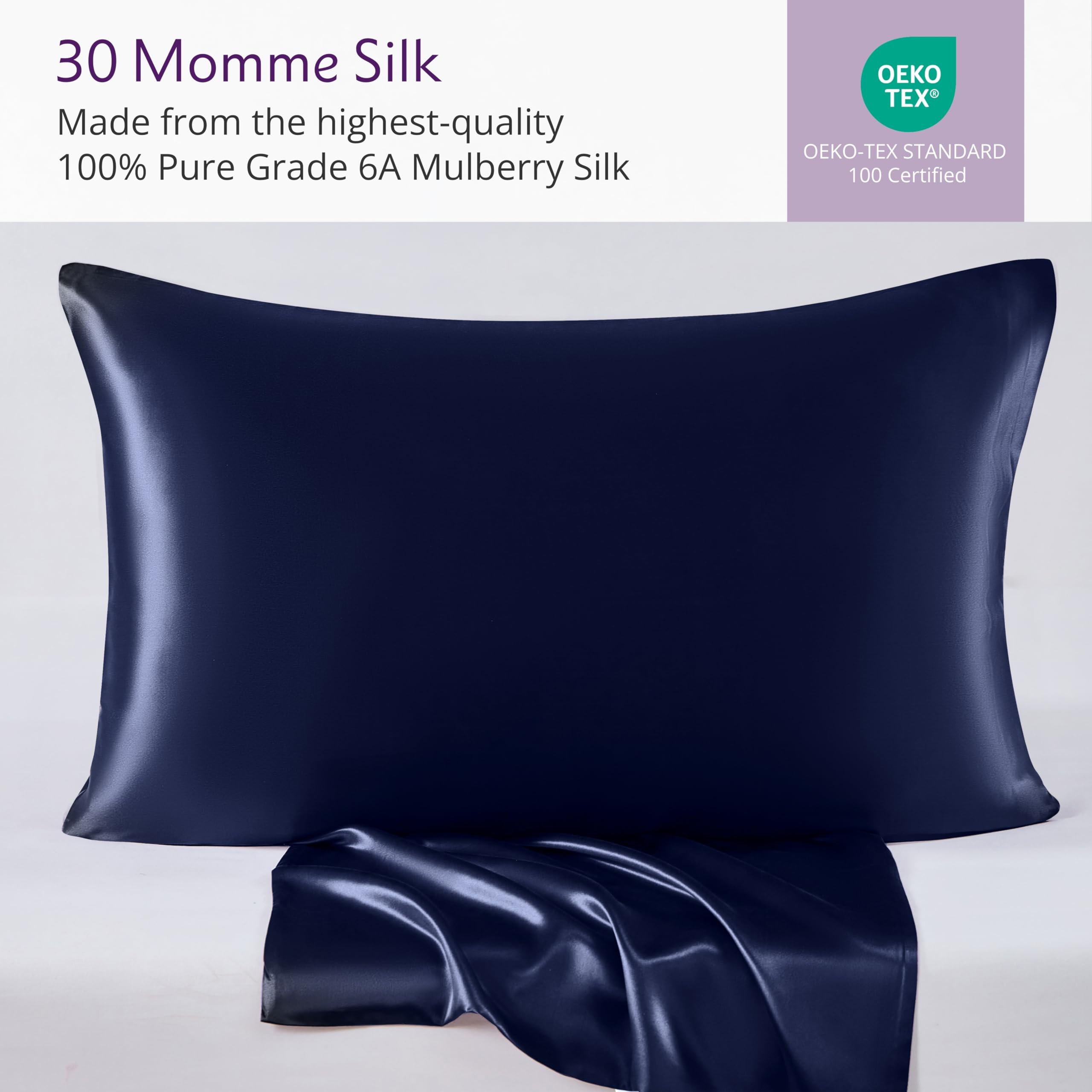 ZIMASILK 25匁 100%ピュアマルベリーシルク枕カバー髪と肌のヒース用 Amazon｜ZIMASILK (ジマシルク) 100%マルベリーシルク製枕カバー