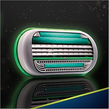 Gillette Erkek vücut tıraş bıçağı, 4 üçlü bıçaklı gövde tıraş bıçağı