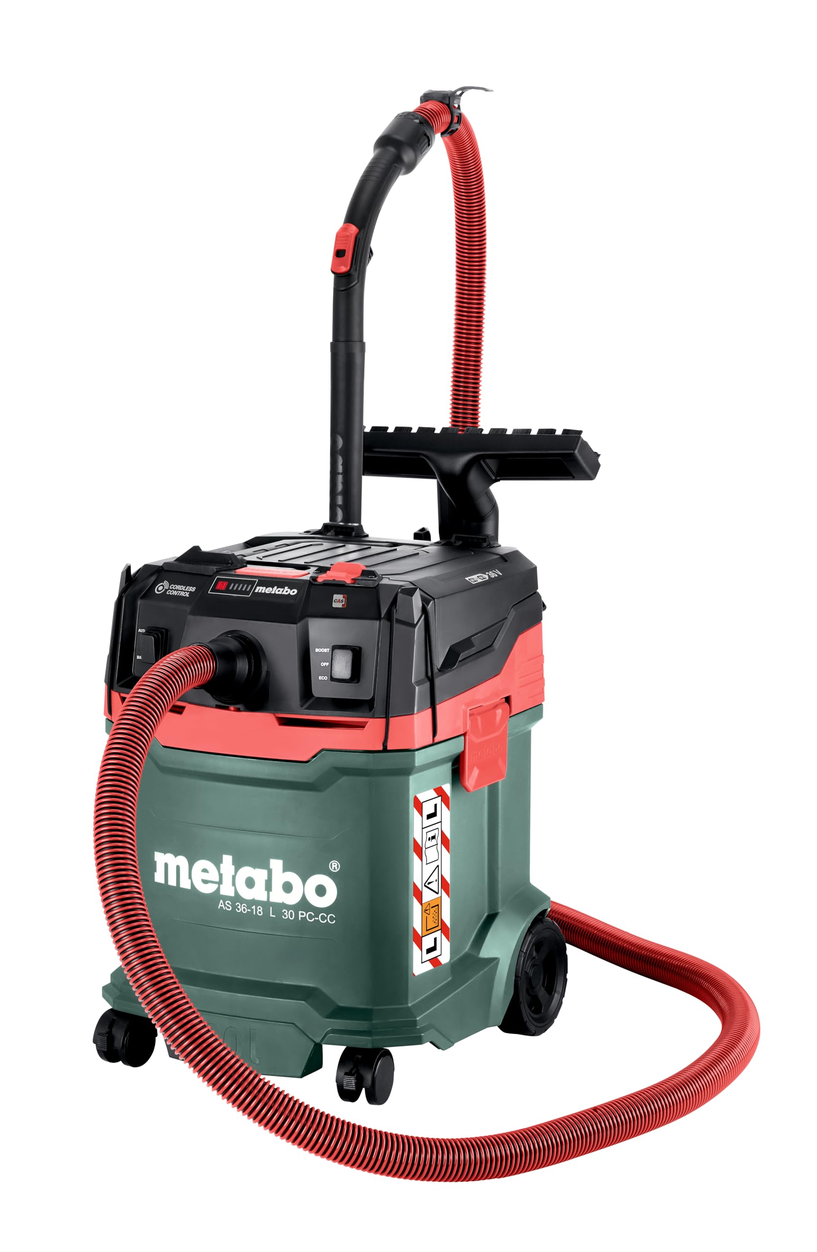 metabo Aspirapolvere a secco a batteria AS 36-18 L 30 PC-CC