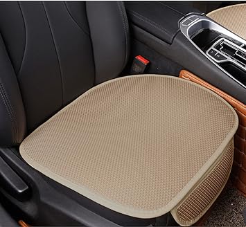 Ultra-Thin Four Seasons General Antiskid Car Decoration Car Seat Cover Seat Protector Cover Office Chair Cover Beige