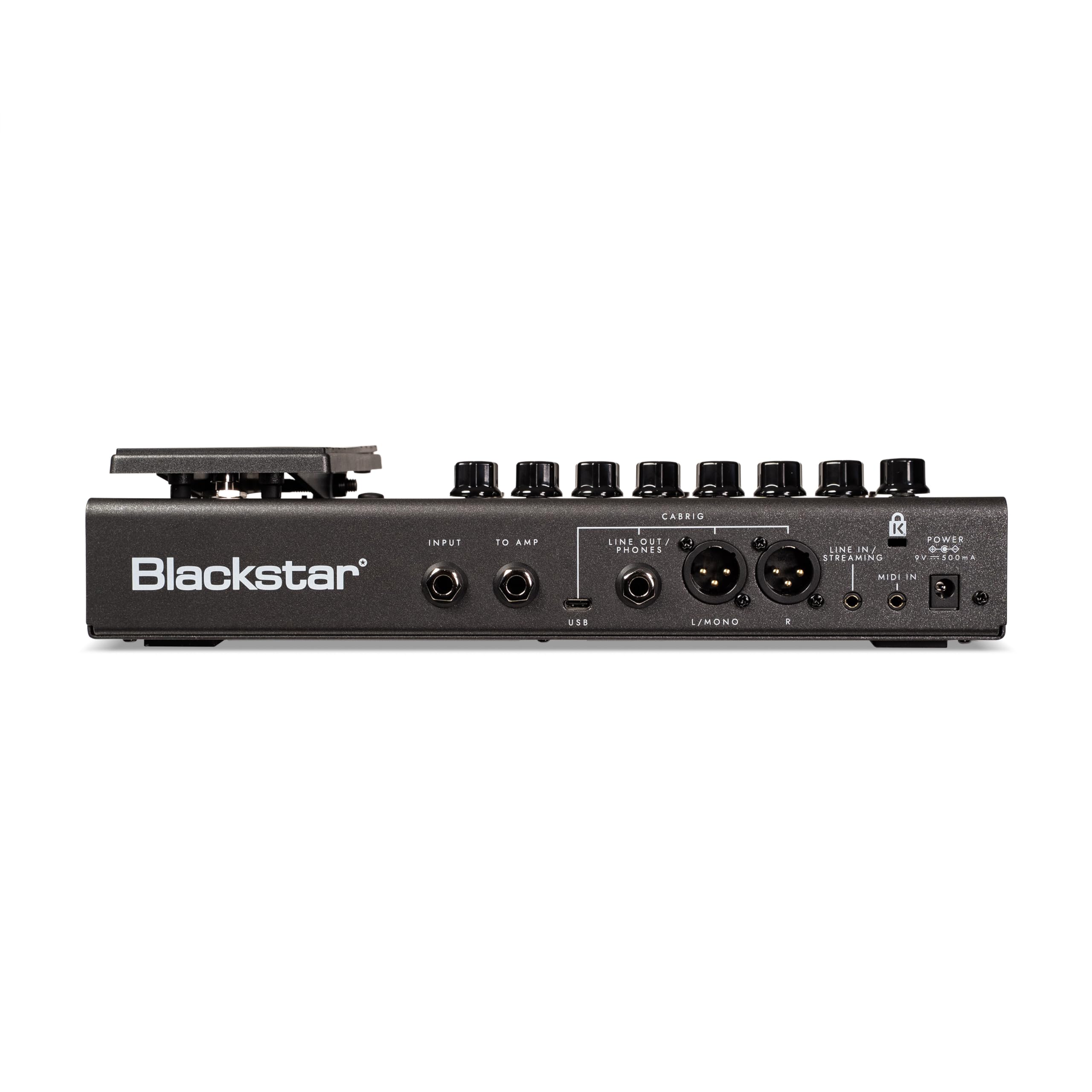 Blackstar ID:X Floor 2 Amp Modeling Pedalboard - 6 Amp Voices, Valve‑Style Emulation, 35+ Effects, Expanded Footswitch Control
