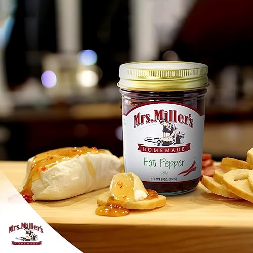 Miniatura 3 de Mrs. Miller's Hot Pepper Jelly 9 onzas (paquete de 2)