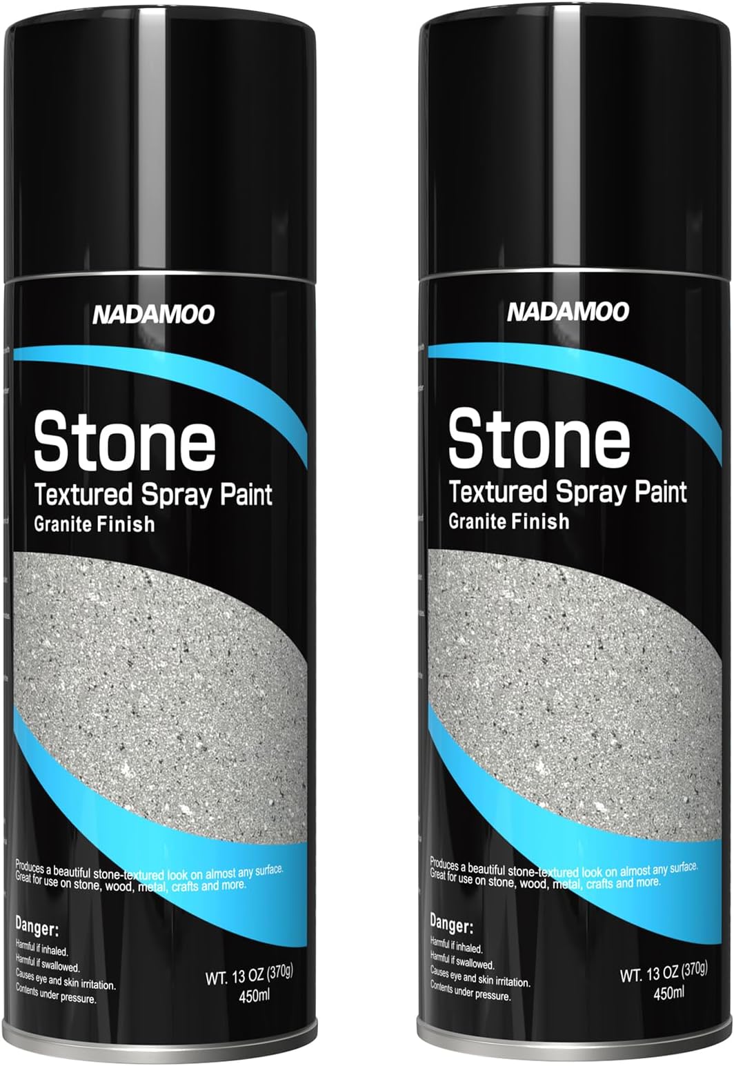 Stone Texture Spray Paint, 2 Cans