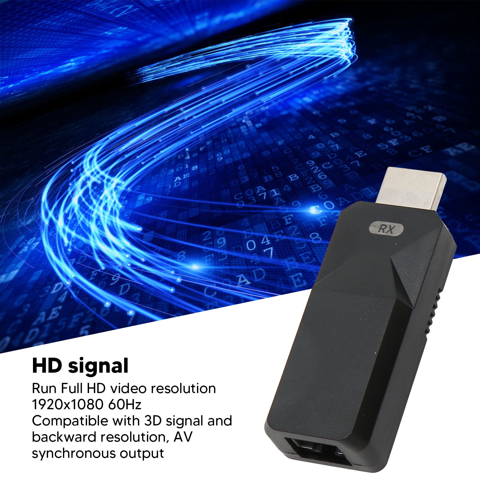 Transmisor y Receptor Inalámbrico HDMI, 1080P 60Hz Kit Extensor Inalámbrico HDMI Adaptador de Extensión de Interfaz Multimedia HD para Computadora de TV