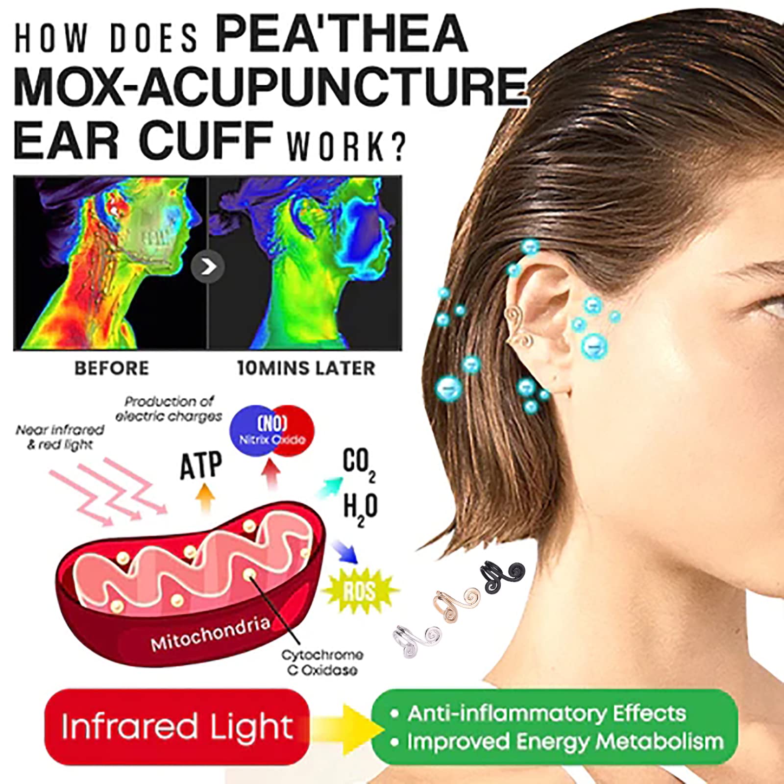 Amazon.com: Pea'thea MOX-Acupuncture Ear Wrap, Zunis Acupressure SLI_mming  Earrings, Non Piercing Zunis Acupressure Earrings, Acupuncture Earrings for  Weight Loss (3Pairs) : Health & Household
