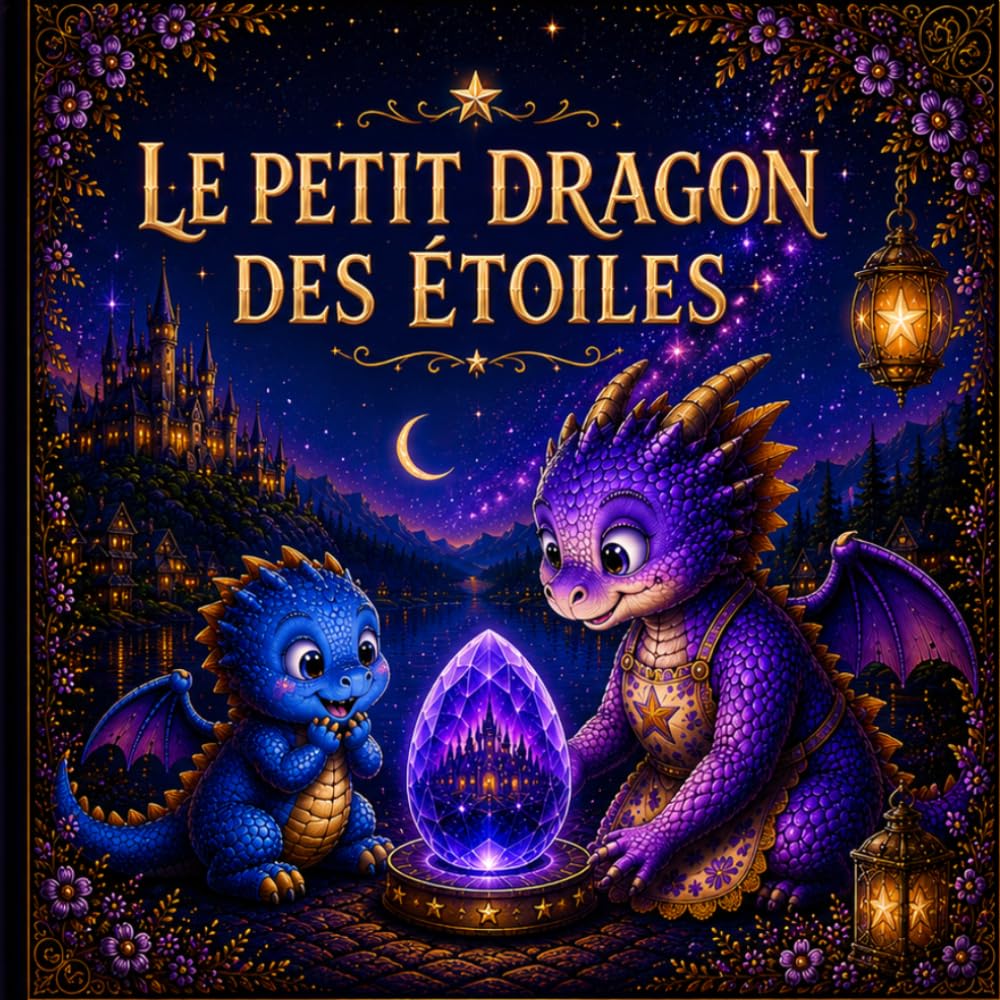 Le petit dragon des étoiles: Le cristal des Histoires