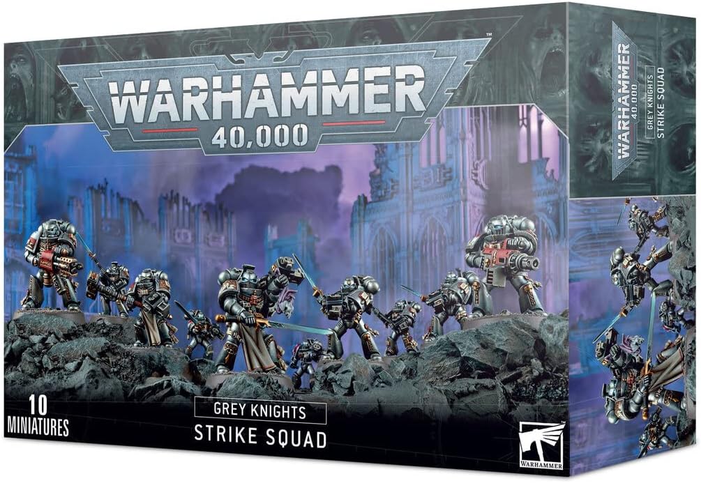 Games Workshop 99120107013" Grey Knights Strike Squad Plastic Kit