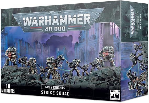 Games Workshop 99120107013" Grey Knights Strike Squad Plastic Kit